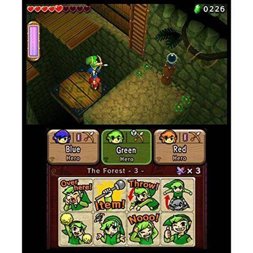 新品The Legend of Zelda: Tri Force Heroes Jogo The Legend Of Zelda Tri Force Heroes - 3Ds - Nintendo